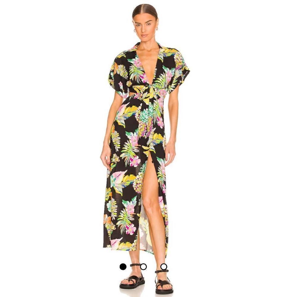 Le Superbe Mai Tai Might I Dress in Black Tropi Cali NWT Size 2